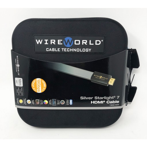 Wireworld Cable Technology Silver Starlight 7 HDMI 39ft/12m Video 