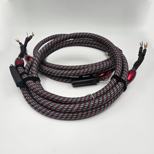 Audioquest Volcano (Spades, 72V DBS) 12ft/3.7m pair Speaker Cables