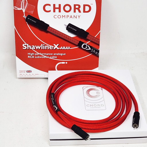 Câble Enceinte Chord Shawline – Paire De Fiches Banane Mâle – Neuf Sous Garantie