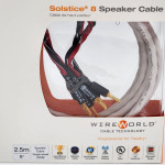 Wireworld Cable Technology  Solstice 8 (Bananas)  8ft/2.5mpair  Speaker Cables
