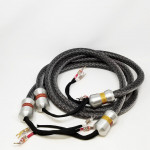 Kimber Kable  KS-3033 (WBT-0681Cu Spades)  8ft/2.5m pair  Speaker cables