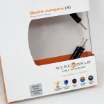 Wireworld Cable Technology  Oasis 8 Biwire Jumpers(Bananas)   0.49ft/0.15m Set of 4  Speaker Cables