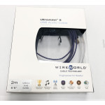 Wireworld Cable Technology  Ultraviolet 8 USB 2.0 (Type A to B)  6.5ft/2m  Digital Cables