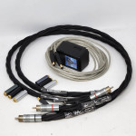 Synergistic Research  Element CTS Copper /Tungsten/Silver (RCA) with 120v MPC and UEF Tuning Modules   3ft/1m pair  Interconnect cables