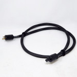 JPS Labs  PAC Black High Current (15 Amp IEC)  6.5ft/2m  Power Cables