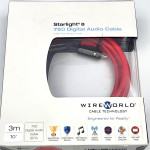 Wireworld Cable Technology  Starlight 8 SPDIF  (RCA)  10ft/3m  Digital Cables