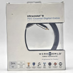 Wireworld Cable Technology  Ultraviolet 8 SPDIF (RCA to RCA)  10ft/3m  Digital Cables