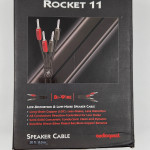 Audioquest  Rocket 11Biwire pair Bananas)  20ft/6m  Speaker Cables