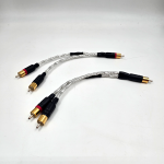 Synergistic Research  RCA Y Adapter (Male RCA - Male RCA)  Set of 2  Interconnect cables