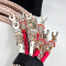 Kimber Kable  12TC Speaker Cables (WBT-0661 Spades) (INTERNAL BIWIRE) (1/4th SPADE)    6.5ft/2m  Speaker Cables