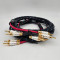 DH Labs Silver Sonic  Q-10 Signature (Locking Bananas, Pr)  6ft/1.8m  Speaker Cables