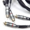 Synergistic Research  Element Tungsten (RCA) with MPC and Upgraded Gray and Silver UEF Tuning Modules  12ft/3.5m pair  Interconnect cables