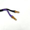 Analysis Plus  Oval 12 Jumper (Set) (Bananas)    Jumper Cables